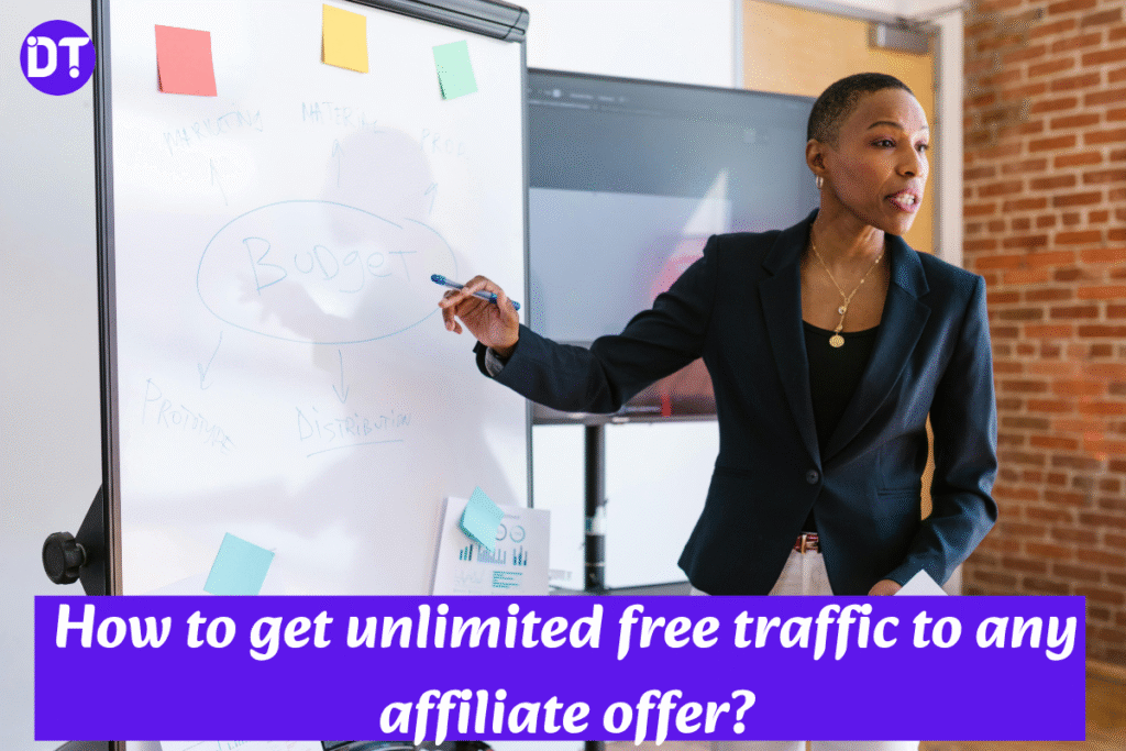 get traffic to your affiliate links